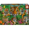 Image de EDUCA - puzzel - 500 stuks - Tijger Jungle