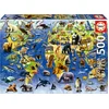 Image de Puzzel Educa 500 stukjes Danger of extinction