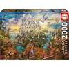 Image de EDUCA - puzzel - 2000 stuks - STAD VAN DROMEN