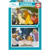 Image de Educa Puzzel 2 x 48 Stukken: De Leeuwenkoning & De Kampioen