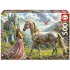 Image de Educa - Puzzel - Feeën, Unicorns en Vlinders - 500 stukjes - Legpuzzel