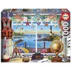 Image de Educa - Leven In De Haven - Puzzel - 1000 stukjes - Sinterklaas Cadeautjes