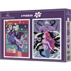 Image de Educa puzzel Disney Villains & Princess 2x500 stukjes karton.