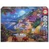 Image de Educa legpuzzel Positano Date Night 2000 stukjes volwassenen.