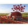 Image de Educa legpuzzel XXL Pieces Valentine's Pickup 500 stukjes karton.