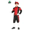 Image de Fiestas Guirca - Pietenpak zwart / rood 3-4 jaar - Welkom Sinterklaas - Pietenpak kinderen - intocht sinterklaas - Sinterklaas verkleden