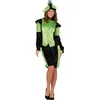 Image de Fiestas Guirca - Pietenpak Piet Precies zwart / groen dames - maat 42-44 - Welkom Sinterklaas - Sinterklaas versiering - Sinterklaas intocht - Sinterklaas en Piet -sinterklaas Cadeautjes