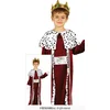 Image de Fiestas Guirca - Kinderkostuum drie koningen rood 5-6 jaar
