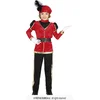 Image de Pietenpakken | Pientere Piet Rood Kind | Jongen | 5 - 6 jaar | Sinterklaas | Verkleedkleding