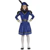 Image de Fiestas Guirca - Pietenjurk blauw / zwart 3-4 jaar - Welkom Sinterklaas - Sinterklaas versiering - Sinterklaas intocht - Sinterklaas en Piet -sinterklaas Cadeautjes