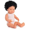 Image de ML Poppen: POP EUROPESE JONGEN met KRULLEND HAAR en LICHTE OGEN 38cm, met vanillegeur, waterdicht, anatomisch correct, in vinyl, in geschenkdoos. Made in Spain, 10m+