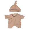 Image de Miniland poppen pyjama met muts - poppenkleding 21cm multicolor.