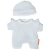 Image de Miniland poppenpyjama met muts - poppenkleding 21cm katoen.