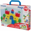 Image de MINILAND Mozaïek Pegs - 10Mm - 240 Pinnetjes - In Doos Met Handvat - 3 Jaar