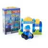 Image de Miniland Super Blocks Police Station Bouwspel 18 Eenheden Veelkleurig Kinderen