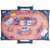 Image de Miniland Speelmat Ruimte 105 X 70 Cm Polyester Roze/blauw