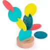 Image de MINILAND Zintuiglijk Speelgoed - Cactus - 8 Delen - Silicone En Hout - 1 Jaar
