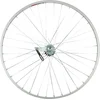 Image de Gurpil Aluminium 700 Back-pedal Tubular Achterwiel Zwart,Zilver 9 x 110 mm