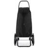 Image de Rolser Boodschappentrolley Trappenstijger I-Max MF 6 Wheels - Zwart