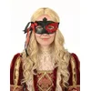 Image de ATOSA - Zwart oogmasker met strik en kant voor dames