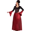 Image de "Rood en zwart Halloween kostuum van vampier voor dames - Verkleedkleding - XL"
