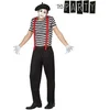 Image de "Mime outfit voor mannen  - Verkleedkleding - M/L"
