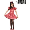 Image de ATOSA - Miss Mouse stippenkostuum voor meisjes - 116/128 (5-6 jaar)