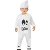 Image de ATOSA - Schattig wit spook kostuum voor baby's - 86/92 (1-2 jaar)