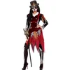 Image de ATOSA - Rode voodoo heks outfit voor dames - XS / S (34 tot 36)