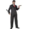 Image de Kostuums voor Volwassenen Gangster Zwart (4 Pcs)