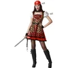 Image de Kostuums voor Volwassenen Piraat Vrouw Rood - M/L