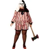 Image de ATOSA - Horrorclown Kostuum voor Dames grote maten - XXL