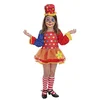 Image de Creaciones Llopis Pepona Clown Meisjeskostuum Oranje 7-9 Years