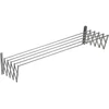Image de Sauvic 100 Cm Uitschuifbare Aluminium Waslijn Zilver
