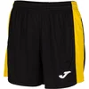 Image de Joma Maxi Short Dames - Zwart / Geel | Maat: XXL
