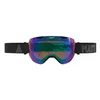 Image de MATT skibril Ski Collectie Synchro Camo Black - Light Blue (met 2 lenzen) - Zwart