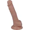 Image de Mr. Intense - dildo - dildo vibrator - dildo vrouwen - dildo mannen - dildo anaal - dildo xxl  - beige - flexibel - 17,8cm Ø 3cm / sex / erotiek toys