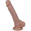 Image de Mr. Intense - dildo - dildo vibrator - dildo vrouwen - dildo mannen - dildo anaal - dildo xxl  - beige - flexibel - 22,3cm Ø 3,4cm / sex / erotiek toys