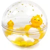 Image de Petit Boum - Drijvende speelbal happy bubble - Geel 10 x 10 x 10 cm