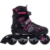 Image de KRF Inlineskates - Maat 34-37--CONVERTVrouwenKinderen en volwassenen - zwart/roze