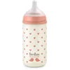 Image de Suavinex Birdies Glazen Zuigfles met Symmetrische Speen Langzame Stroom 240 ml 0 Maanden en ouder (Kleur : Roos)