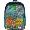 Image de Pokémon - Rugzak - 3 vakken - Premium Quality - 43cm - Pikachu - Squirtle - Charmander - Bulbasaur