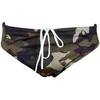 Image de Turbo Commando Zwemslip Groen M Man