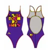 Image de Turbo Born To Swim Zwemkleding Paars XL Vrouw