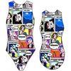 Image de Turbo Comic Zwemkleding Veelkleurig L Vrouw