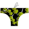 Image de Turbo Filed Olive Zwemslip Zwart L Man