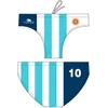 Image de Turbo Argentina Zwemslip Wit,Blauw M Man
