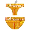 Image de Turbo Text Zwemslip Oranje XL Man