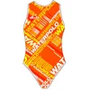 Image de Turbo Text Zwemkleding Oranje XL Vrouw