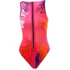 Image de Turbo Dragonette Zwemkleding Oranje,Roze 4XL Vrouw